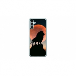Husa personalizata tip carcasa HQPrint pentru Samsung Galaxy A14, model Lion 1, multicolor, S1D1M0110