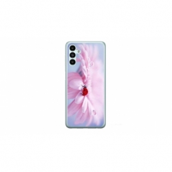 Husa personalizata tip carcasa HQPrint pentru Samsung Galaxy A14, model Flowers 5, multicolor, S1D1M0114