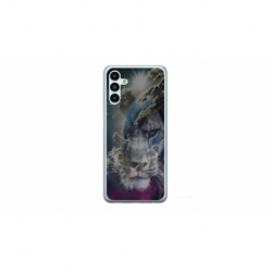 Husa personalizata tip carcasa HQPrint pentru Samsung Galaxy A14, model Lion 4, multicolor, S1D1M0120