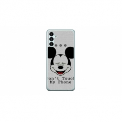 Husa personalizata tip carcasa HQPrint pentru Samsung Galaxy A14, model Dont Touch my Phone 3, multicolor, S1D1M0123
