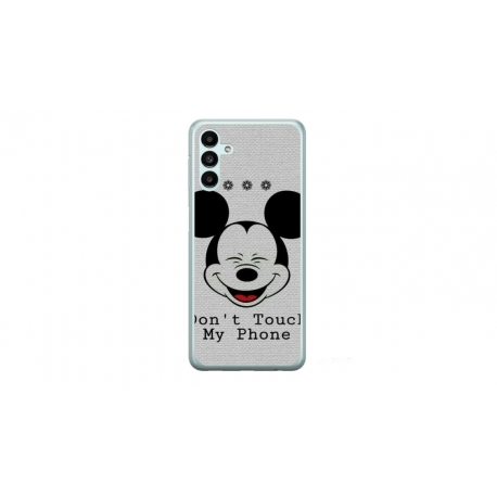 Husa personalizata tip carcasa HQPrint pentru Samsung Galaxy A14, model Dont Touch my Phone 3, multicolor, S1D1M0123