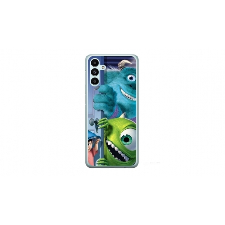Husa personalizata tip carcasa HQPrint pentru Samsung Galaxy A14, model Monster INC, multicolor, S1D1M0127
