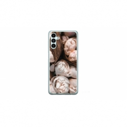 Husa personalizata tip carcasa HQPrint pentru Samsung Galaxy A14, model Flowers 6, multicolor, S1D1M0139