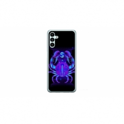 Husa personalizata tip carcasa HQPrint pentru Samsung Galaxy A14, model Cancer, multicolor, S1D1M0147