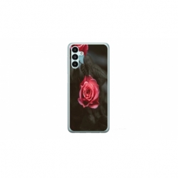 Husa personalizata tip carcasa HQPrint pentru Samsung Galaxy A14, model Flowers 11, multicolor, S1D1M0156