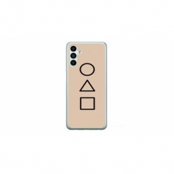 Husa personalizata tip carcasa HQPrint pentru Samsung Galaxy A14, model Squid Game 1, multicolor, S1D1M0173