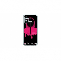 Husa personalizata tip carcasa HQPrint pentru Samsung Galaxy A14, model Squid Game 7, multicolor, S1D1M0179