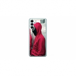 Husa personalizata tip carcasa HQPrint pentru Samsung Galaxy A14, model Squid Game 14, multicolor, S1D1M0186