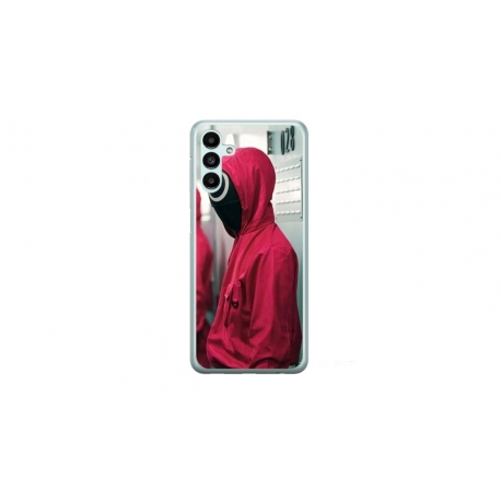 Husa personalizata tip carcasa HQPrint pentru Samsung Galaxy A14, model Squid Game 14, multicolor, S1D1M0186