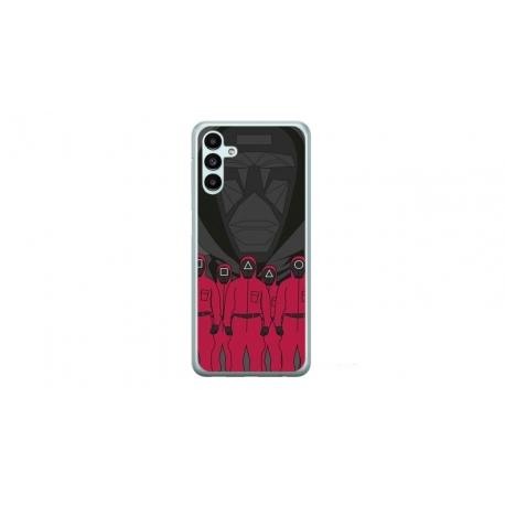 Husa personalizata tip carcasa HQPrint pentru Samsung Galaxy A14, model Squid Game 15, multicolor, S1D1M0187