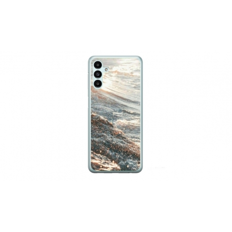 Husa personalizata tip carcasa HQPrint pentru Samsung Galaxy A14, model Ocean Water 1 , multicolor, S1D1M0200