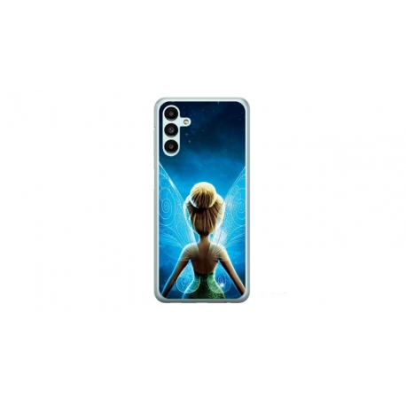 Husa personalizata tip carcasa HQPrint pentru Samsung Galaxy A14, model Tinkerbell 1, multicolor, S1D1M0202