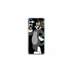 Husa personalizata tip carcasa HQPrint pentru Samsung Galaxy A14, model Tom and Jerry 2, multicolor, S1D1M0204