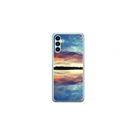 Husa personalizata tip carcasa HQPrint pentru Samsung Galaxy A14, model Nice View 12, multicolor, S1D1M0247