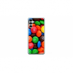 Husa personalizata tip carcasa HQPrint pentru Samsung Galaxy A14, model MandM, multicolor, S1D1M0257