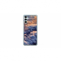 Husa personalizata tip carcasa HQPrint pentru Samsung Galaxy A14, model Beautiful Sky, multicolor, S1D1M0277