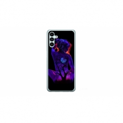 Husa personalizata tip carcasa HQPrint pentru Samsung Galaxy A14, model Colorful 8, multicolor, S1D1M0329