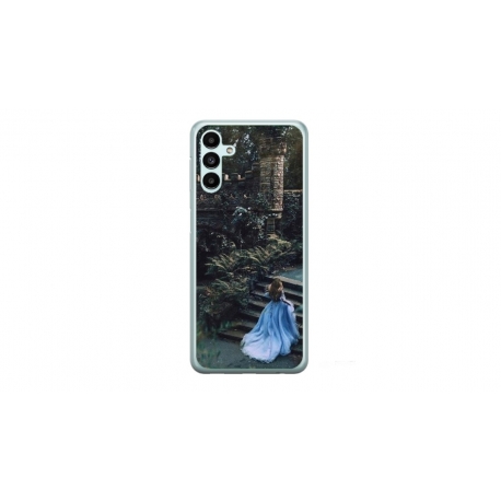 Husa personalizata tip carcasa HQPrint pentru Samsung Galaxy A14, model Bride, multicolor, S1D1M0338