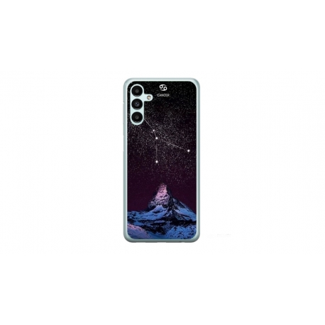 Husa personalizata tip carcasa HQPrint pentru Samsung Galaxy A14, model Cancer Sky, multicolor, S1D1M0356