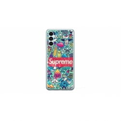 Husa personalizata tip carcasa HQPrint pentru Samsung Galaxy A14, model Supreme, multicolor, S1D1M0360