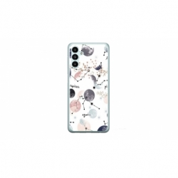 Husa personalizata tip carcasa HQPrint pentru Samsung Galaxy A14, model Abstract 6, multicolor, S1D1M0372