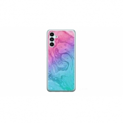 Husa personalizata tip carcasa HQPrint pentru Samsung Galaxy A14, model Colorful Mess, multicolor, S1D1M0374