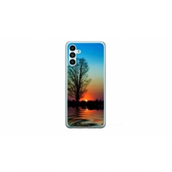 Husa personalizata tip carcasa HQPrint pentru Samsung Galaxy A14 5G, model Apus, multicolor, S1D1M0006