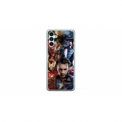 Husa personalizata tip carcasa HQPrint pentru Samsung Galaxy A14 5G, model Avengers Endgame, multicolor, S1D1M0009