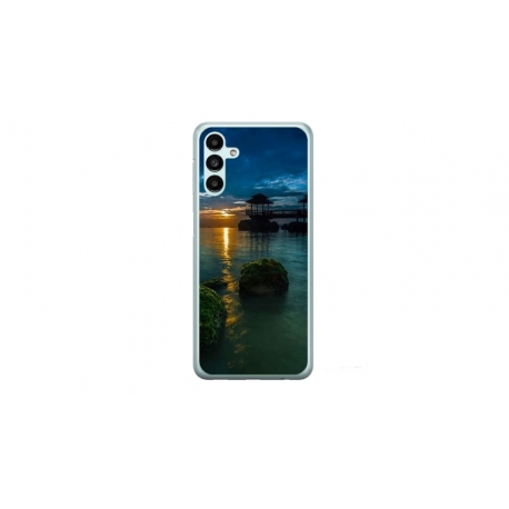 Husa personalizata tip carcasa HQPrint pentru Samsung Galaxy A14 5G, model Nice View 1, multicolor, S1D1M0060