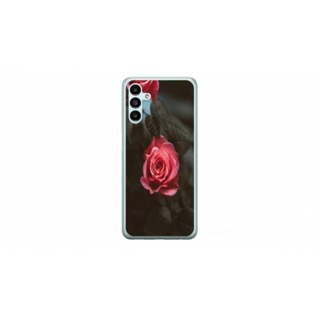Husa personalizata tip carcasa HQPrint pentru Samsung Galaxy A14 5G, model Flowers 11, multicolor, S1D1M0156