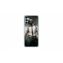 Husa personalizata tip carcasa HQPrint pentru Samsung Galaxy A14 5G, model PUBG 1, multicolor, S1D1M0214