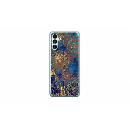Husa personalizata tip carcasa HQPrint pentru Samsung Galaxy A14 5G, model Mandela 3, multicolor, S1D1M0256