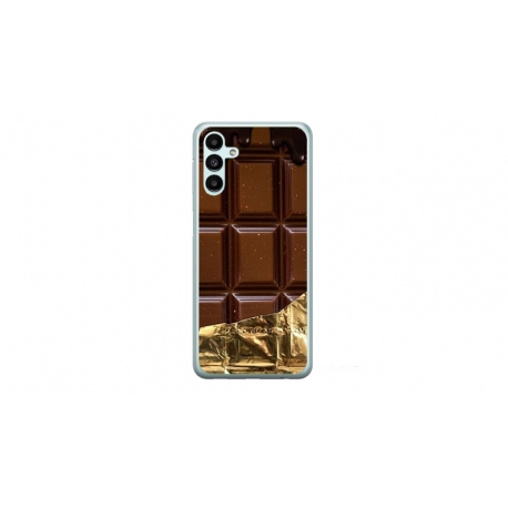 Husa personalizata tip carcasa HQPrint pentru Samsung Galaxy A14 5G, model Chocolate, multicolor, S1D1M0272