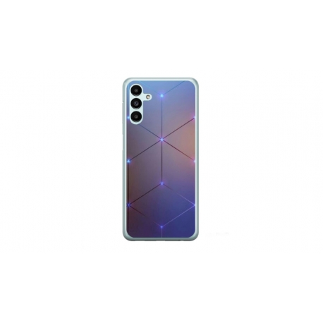 Husa personalizata tip carcasa HQPrint pentru Samsung Galaxy A14 5G, model Square, multicolor, S1D1M0315