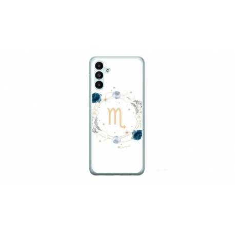 Husa personalizata tip carcasa HQPrint pentru Samsung Galaxy A14 5G, model Zodiac Circle, multicolor, S1D1M0349