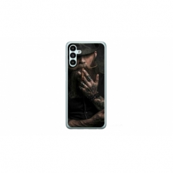 Husa personalizata tip carcasa HQPrint pentru Samsung Galaxy A14 5G, model Beard Man, multicolor, S1D1M0355