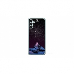 Husa personalizata tip carcasa HQPrint pentru Samsung Galaxy A14 5G, model Cancer Sky, multicolor, S1D1M0356
