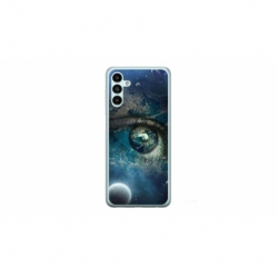 Husa personalizata tip carcasa HQPrint pentru Samsung Galaxy A14 5G, model Abstract 3, multicolor, S1D1M0362
