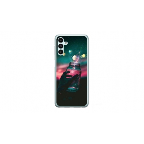 Husa personalizata tip carcasa HQPrint pentru Samsung Galaxy A14 5G, model Colorful 10, multicolor, S1D1M0369