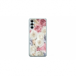 Husa personalizata tip carcasa HQPrint pentru Samsung Galaxy A14 5G, model Flowers 23, multicolor, S1D1M0385