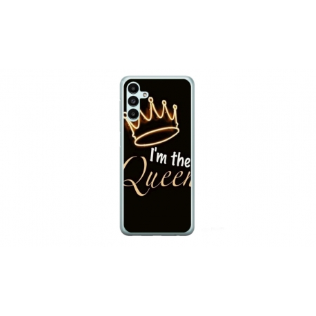 Husa personalizata tip carcasa HQPrint pentru Samsung Galaxy A15, model Im the Queen, multicolor, S1D1M0101