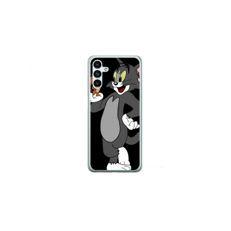 Husa personalizata tip carcasa HQPrint pentru Samsung Galaxy A15, model Tom and Jerry 2, multicolor, S1D1M0204