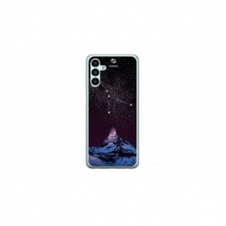 Husa personalizata tip carcasa HQPrint pentru Samsung Galaxy A15, model Cancer Sky, multicolor, S1D1M0356