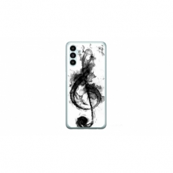 Husa personalizata tip carcasa HQPrint pentru Samsung Galaxy A15, model Song Notes, multicolor, S1D1M0357