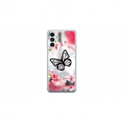 Husa personalizata tip carcasa HQPrint pentru Samsung Galaxy A15, model Butterfly 8, multicolor, S1D1M0380