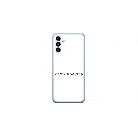 Husa personalizata tip carcasa HQPrint pentru Samsung Galaxy A24, model FRIENDS 1, multicolor, S1D1M0043