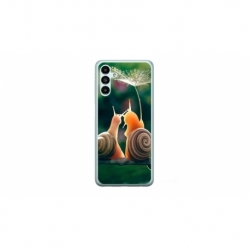 Husa personalizata tip carcasa HQPrint pentru Samsung Galaxy A24, model Snail, multicolor, S1D1M0231