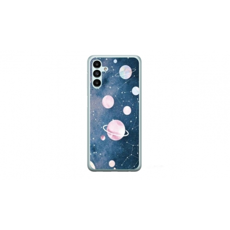 Husa personalizata tip carcasa HQPrint pentru Samsung Galaxy A24, model Solar System, multicolor, S1D1M0313