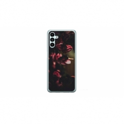 Husa personalizata tip carcasa HQPrint pentru Samsung Galaxy A24, model Flowers 20, multicolor, S1D1M0344