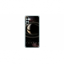 Husa personalizata tip carcasa HQPrint pentru Samsung Galaxy A24, model Planet 1, multicolor, S1D1M0347